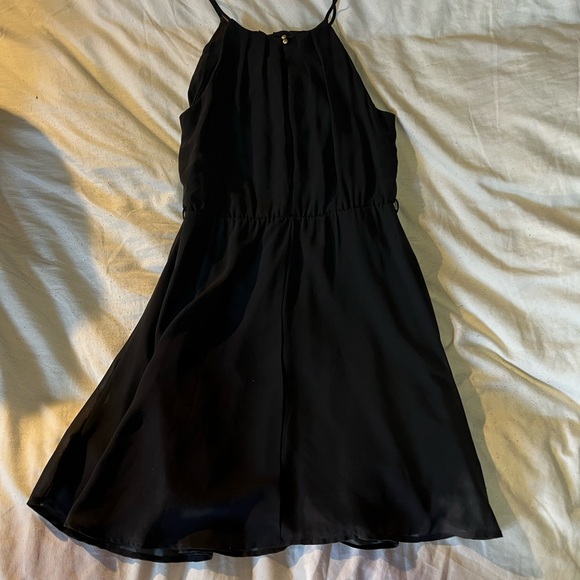 High Neckline Mini Dress - Picture 4 of 4